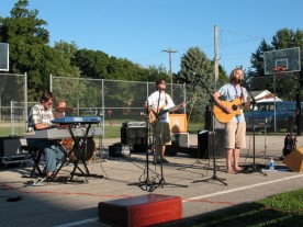 My Grandma performing an outdoor show in Heyworth, IL